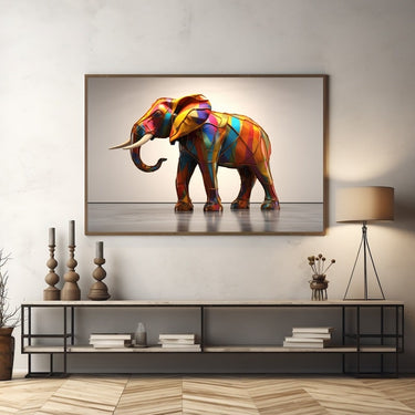 Contemporary Elephant Painting
